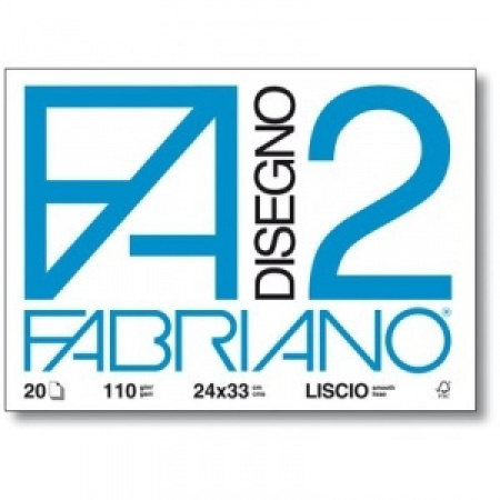 ALBUM FABRIANO F2 strappo  24x33 20fg LISCIO