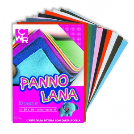 ALBUM PANNO 20x30  -1571-  10ff  - COLORI ASSORTITI