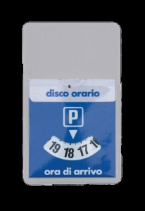 DISCO ORARIO   PVC    MINI  7x11 cm   -26 410 205-