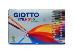 PASTELLI LEGNO Giotto  STILNOVO ACQUARELL - 36 colori  (256400)