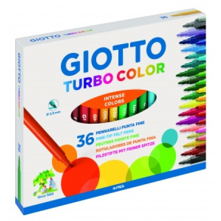 PENNARELLI DISEGNO Giotto TURBO COLOR  conf.36pz    -418000-