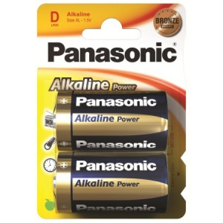 PILE Panasonic ALKALINE POWER- TORCIONE blis.2pz  -D-