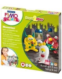 Fimo - PASTA DA MODELLARE Kids   SCATOLA   GIOCO Monster