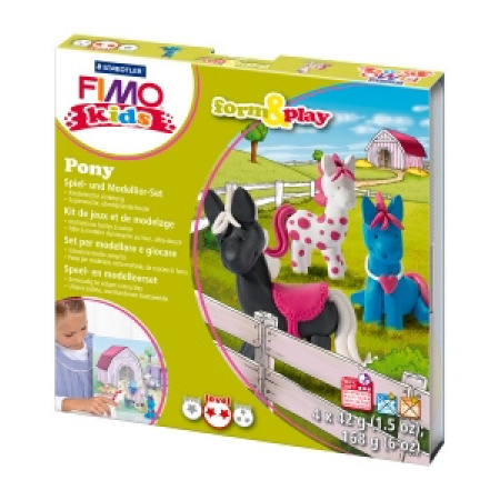 Fimo - PASTA DA MODELLARE Kids SCATOLA GIOCO Pony