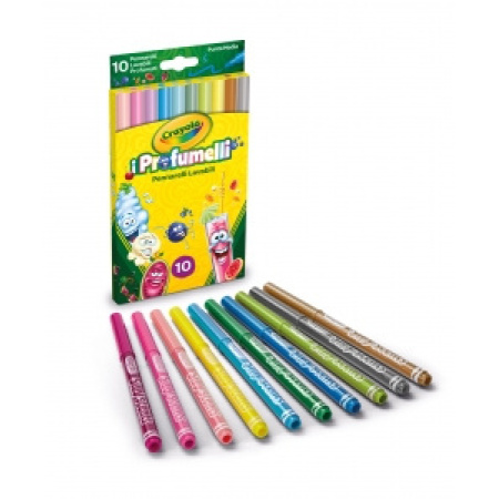 PENNARELLI DISEGNO Crayola PROFUMELLI SUPERPUNTA conf.10colori