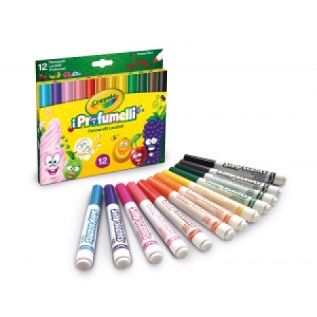 PENNARELLI DISEGNO Crayola PROFUMELLI PUNTA MAXI conf.12 colori